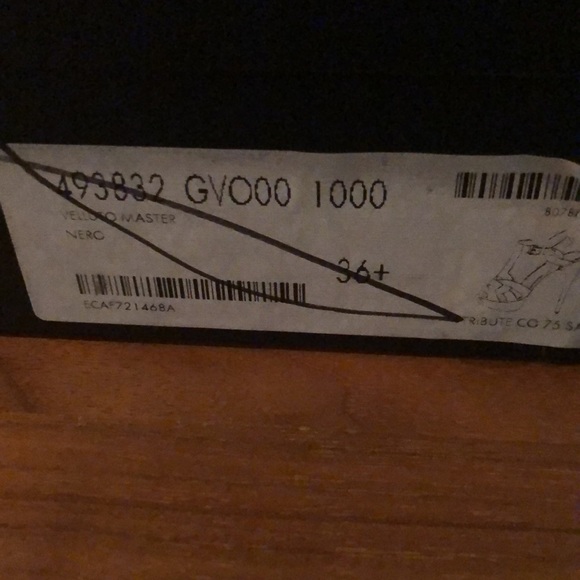 Saint Laurent Tribute Bronze Sandals - Picture 7 of 7